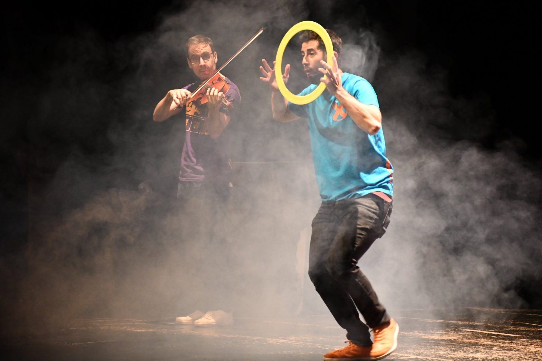 Eduardo Salgado actuando