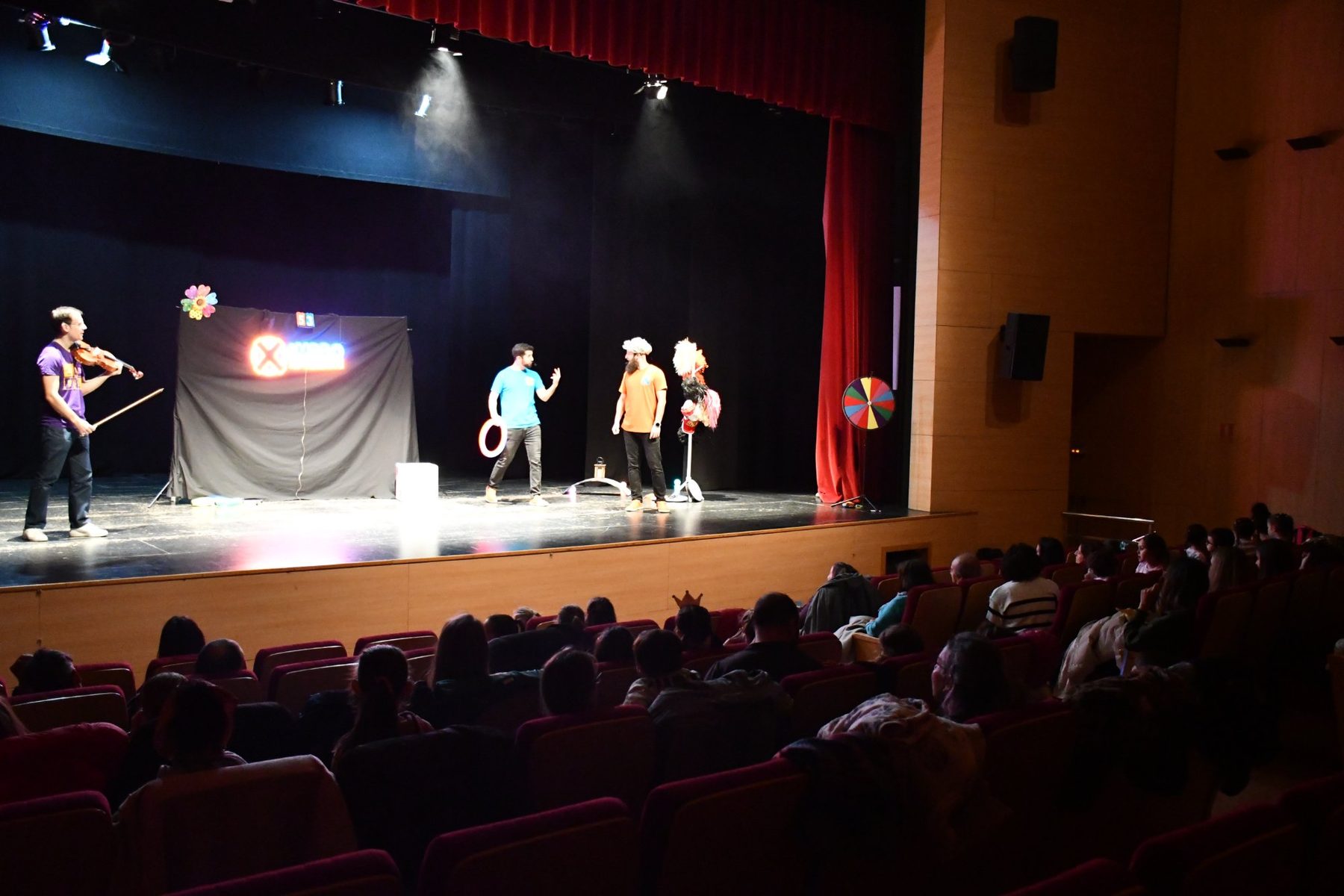 Eduardo Salgado actuando